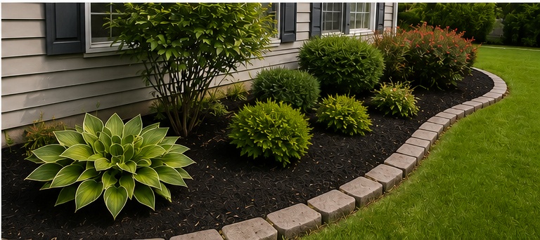 Landscaping after project